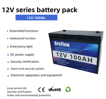 12v 리?? 철화강 배터리 12v 100Ah 150Ah 300Ah 블루투스